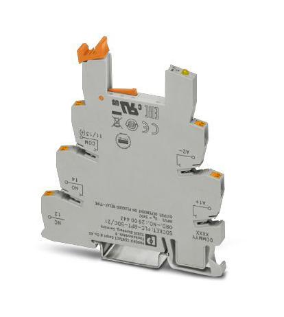 PLC-BPT-  5DC/21 RELAY SOCKET, 5VDC, DIN RAIL PHOENIX CONTACT