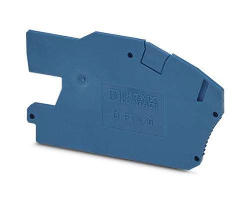 D-PTN 16/S END COVER, N DISCONNECT TB, BLUE PHOENIX CONTACT