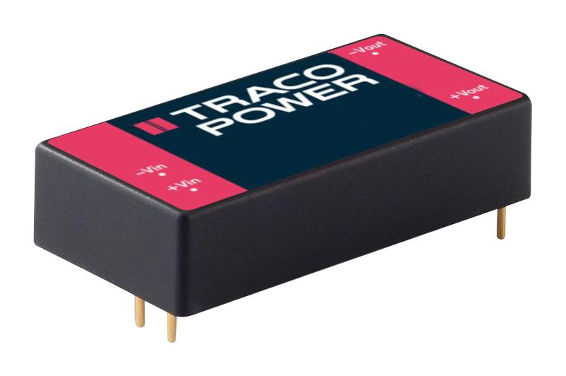 TRI 15-1223 DC-DC CONVERTER, 2 O/P, 15W TRACO POWER