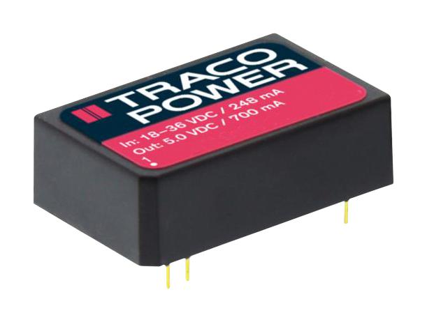 TRI 3-2422 DC-DC CONVERTER, 2 O/P, 3.5W TRACO POWER