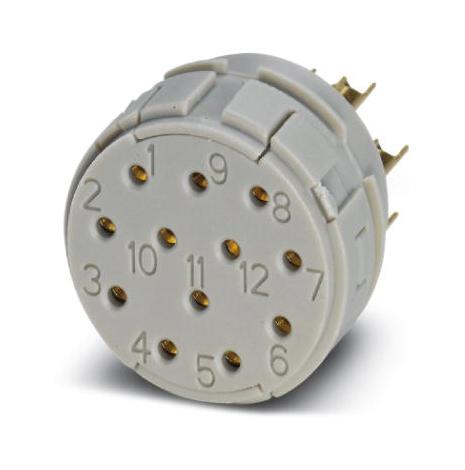 RC-17S1N120000 SENSOR INSERT, SOCKET, 17POS, SOLDER PHOENIX CONTACT