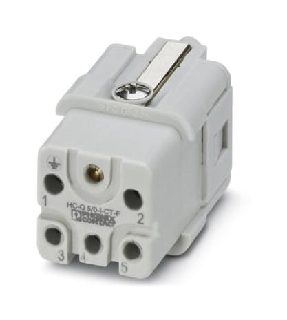 HC-Q05-I-CT-F CONTACT INSERT, SOCKET, 5+PE, D7, CRIMP PHOENIX CONTACT