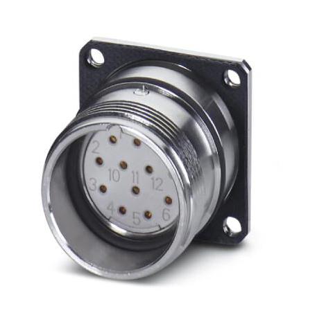 RC-12S1N125000 CIRCULAR CONNECTOR, RCPT, 12POS, WALL PHOENIX CONTACT