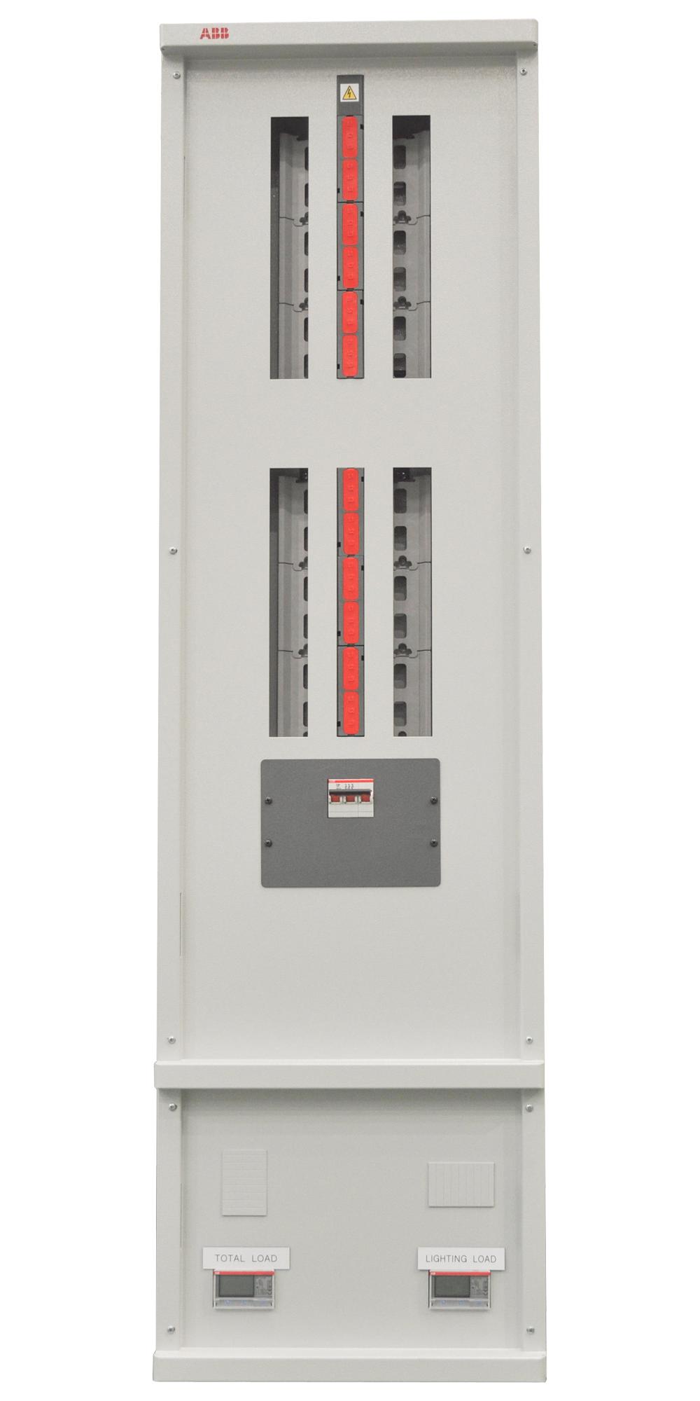 EPP-VSL168-2504P VERTICAL SPLIT LOAD BOARD, 250A, 16+8WAY ABB