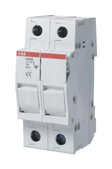 E92/125 DIN RAIL FUSE HOLDER, 2P, 125A, 600V ABB