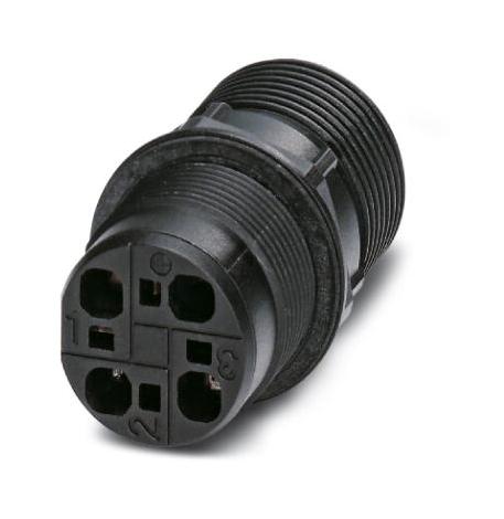 QPD W 3PE2,5 M25 DT BK CONN, SENSOR, 3P+E, M25, IDC / IDT PHOENIX CONTACT