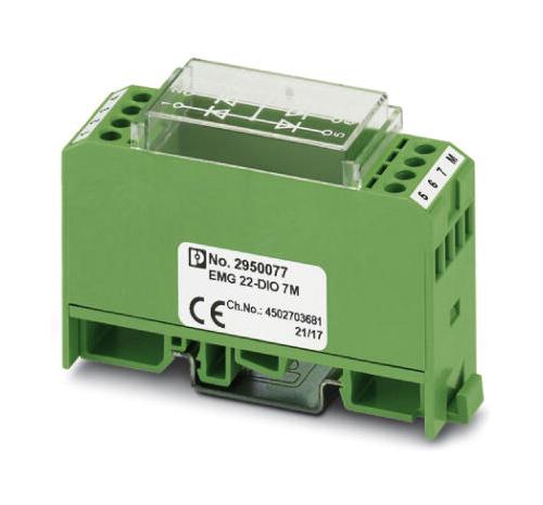 EMG 22-DIO 7M DIODE BLOCK, 7 DIODE, 0.7A, COMMON ANODE PHOENIX CONTACT