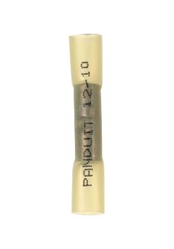 BSH10-E TERMINAL, BUTT SPLICE, 12-10AWG, YEL PANDUIT