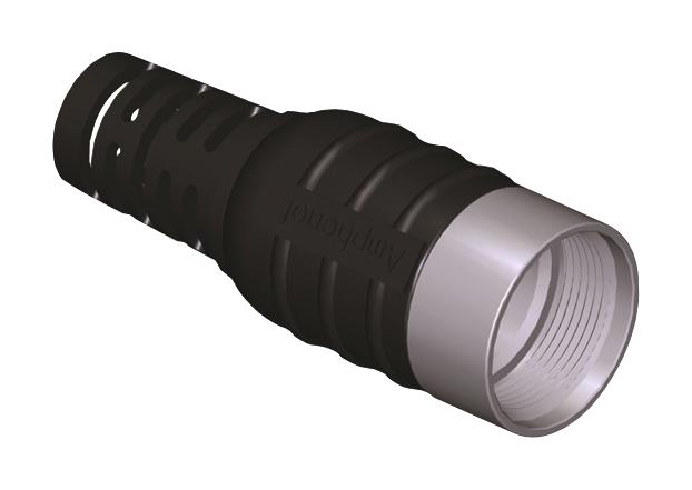 MA4FSR-A8.5 STRAIN RELIEF BOOT, TPE, 7.5-8.5MM, BLK AMPHENOL SINE/TUCHEL