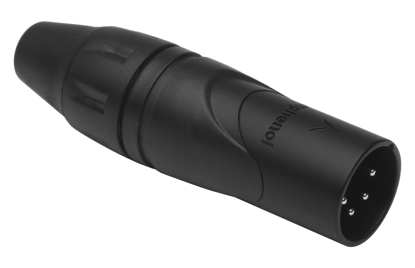 AX4MB XLR CONNECTOR, PLUG, 4POS, CABLE AMPHENOL SINE/TUCHEL