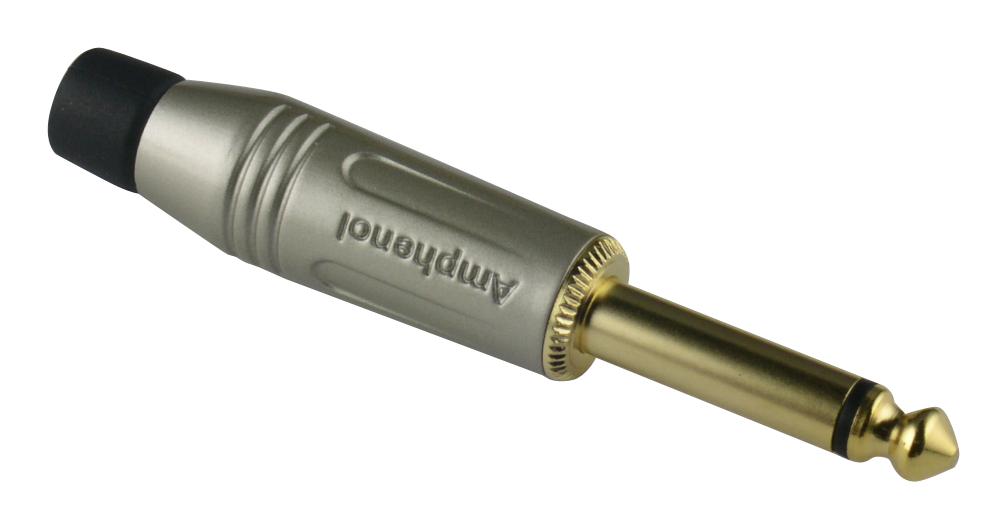 ACPM-GN-AU PHONE CONNECTOR, MONO, PLUG, 2POS, CABLE AMPHENOL SINE/TUCHEL