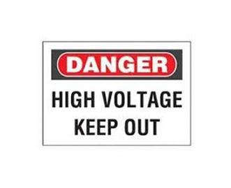 PPS0710D73 SAFETY SIGN, PET, 254MM W X 177.8MM H PANDUIT