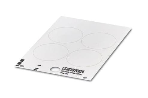 US-PML-P200 (D50) SAFETY SIGN, PVC, WHITE, 50MM PHOENIX CONTACT