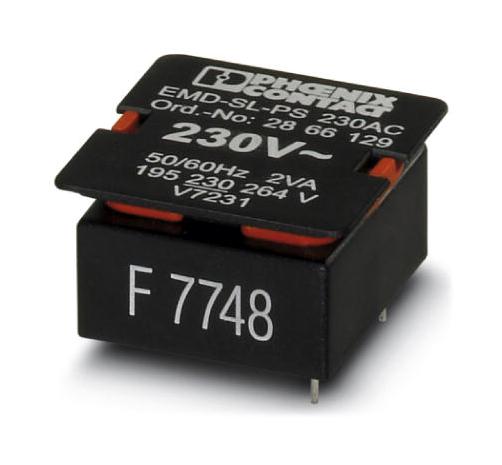 EMD-SL-PS-230AC POWER RELAY MODULE, 230VAC PHOENIX CONTACT