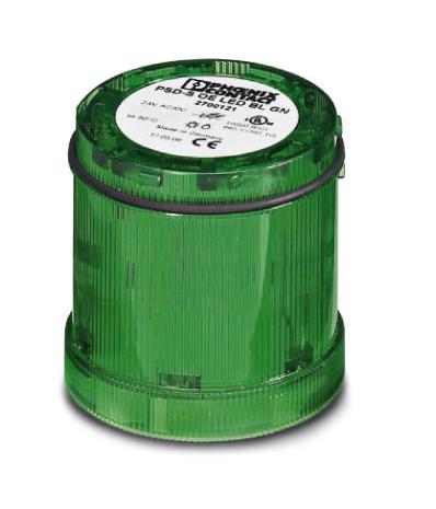 PSD-S OE LED BL GN LED SIGL INDICATOR, BLINKING, 24V, GREEN PHOENIX CONTACT