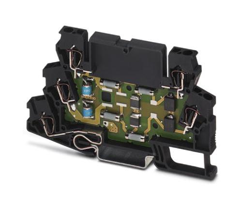 TT-ST-2/2-24DC SURGE PROTECT, 10KA, 30VDC, DIN RAIL PHOENIX CONTACT