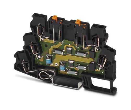 TT-ST-M-2/2-24DC SURGE PROTECT, 10KA, 30VDC, DIN RAIL PHOENIX CONTACT