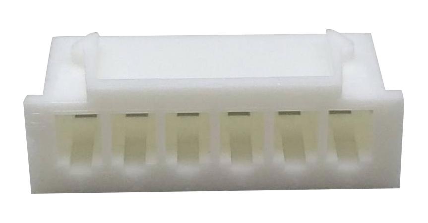 MP001827 WTB HOUSING, RCPT, 6POS, 1ROW, 2.5MM MULTICOMP PRO