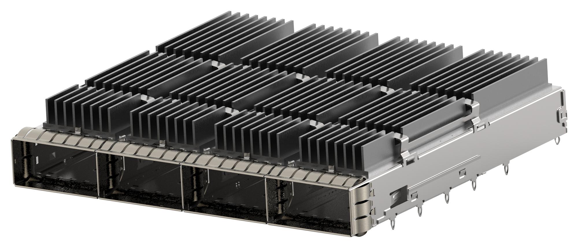 2343988-2 CAGE ASSEMBLY, SAN HS, 4PORT, PRESS-FIT TE CONNECTIVITY