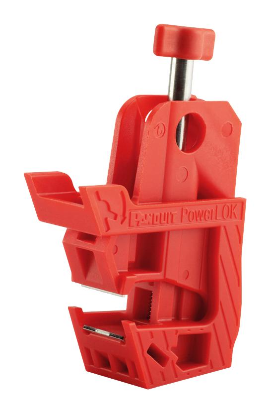 PSL-PCBNT-V CIRCUIT BREAKER LOCKOUT, NYLON, RED PANDUIT