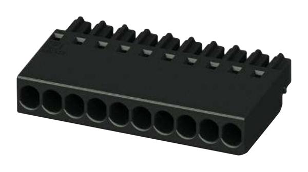MCC 0,5/ 9-ST-2,54 TERMINAL BLOCK, PLUGGABLE, 9WAYS, 18AWG PHOENIX CONTACT