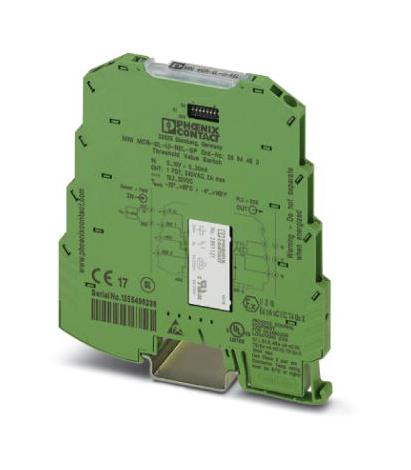 MINI MCR-SL-UI-REL-SP LIMIT VALUE SWITCH, 1-CH, DIN RAIL PHOENIX CONTACT