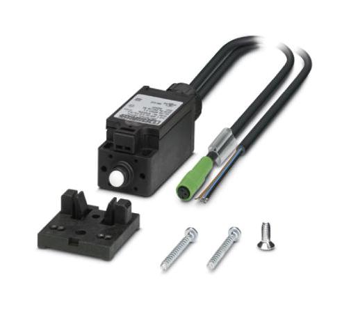 PLD E 400-DS-3,0/FS/0,6 DOOR SWITCH, SPST, 3A, 24VDC, SOCKET PHOENIX CONTACT