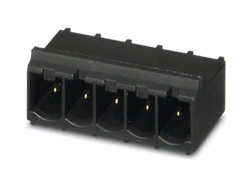 VS-MSTBVA 2,5/ 5-GB-5,08-BK-A TERMINAL BLOCK, HEADER, 5POS, TH PHOENIX CONTACT