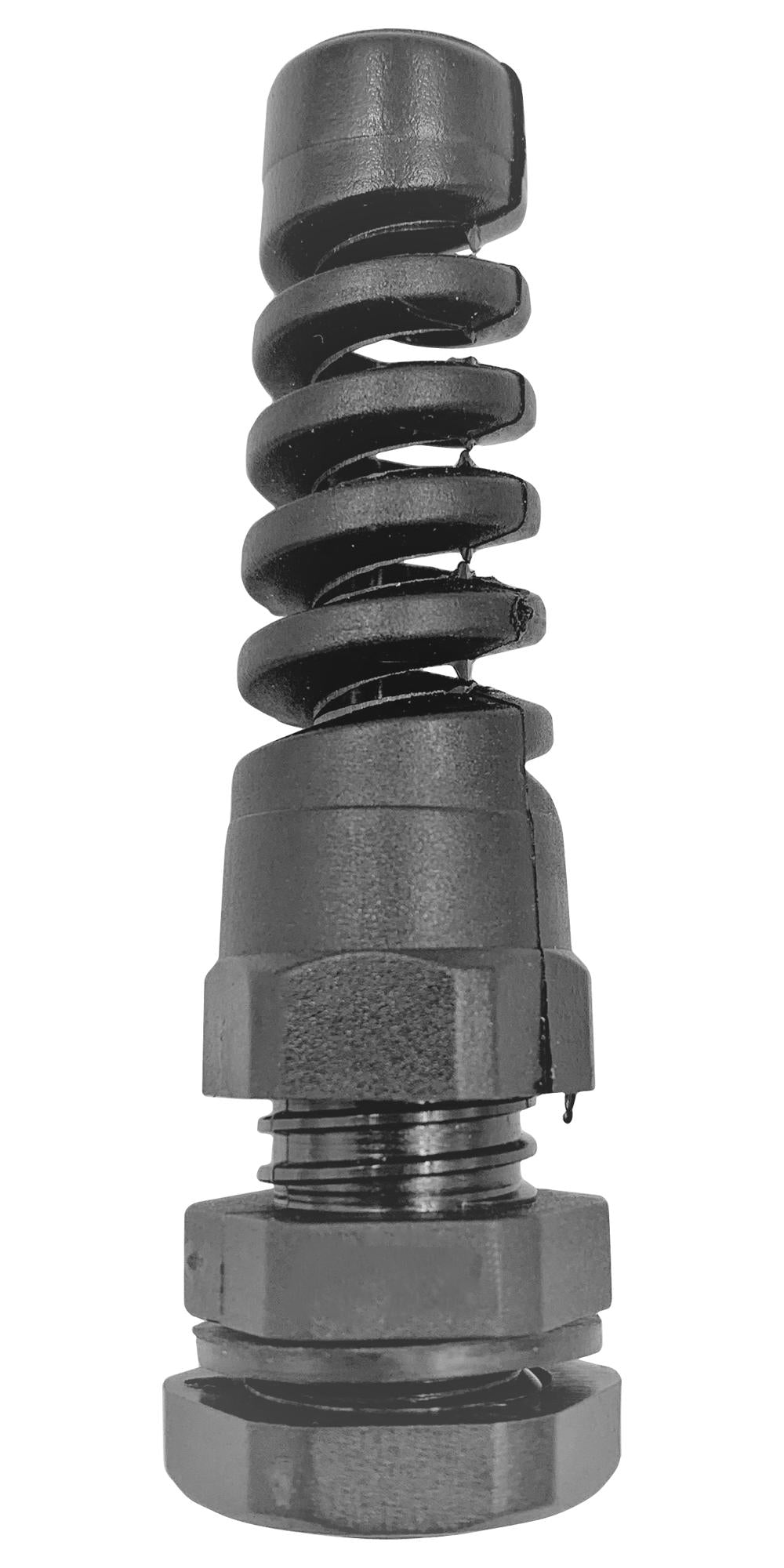 PELB0256 CABLE GLAND, PA/NBR, 6MM-12MM, GREY PRO ELEC