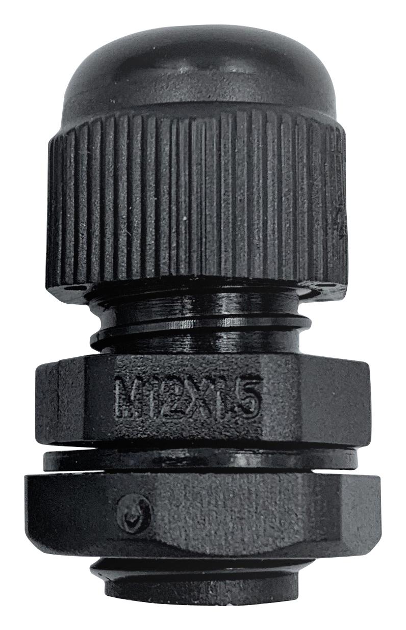 PELB0271 CABLE GLAND, PA/NBR, 13MM-18MM, BLACK PRO ELEC
