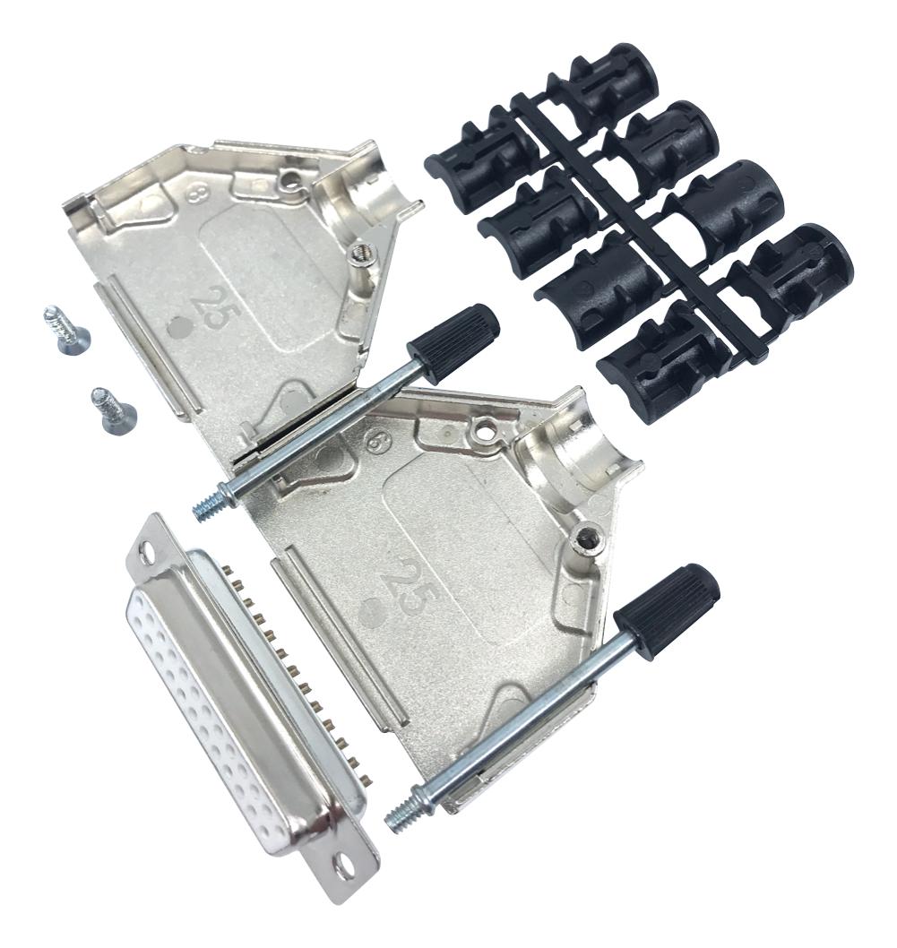 MP002024 D SUB CONN KIT, RCPT, 9POS, SOLDER CUP MULTICOMP PRO