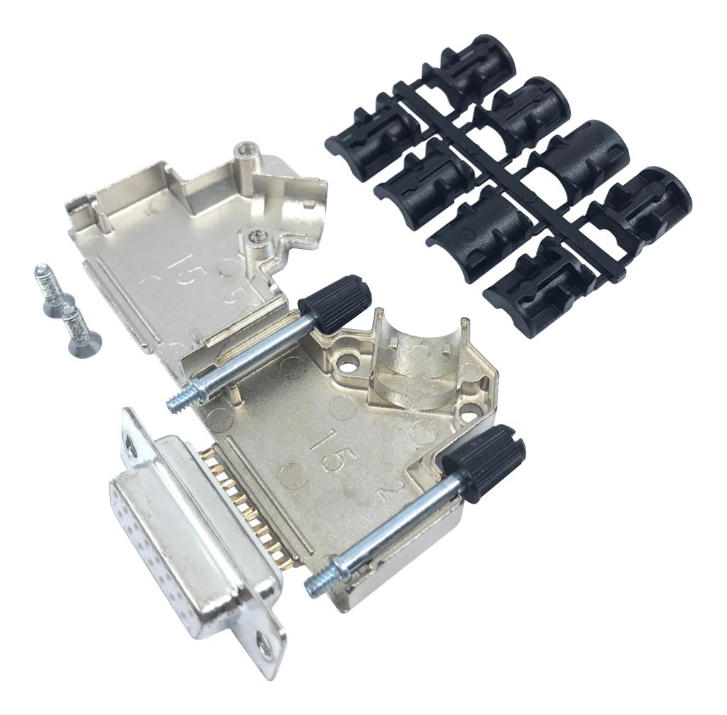 MP002032 D SUB CONN KIT, RCPT, 9POS, SOLDER CUP MULTICOMP PRO