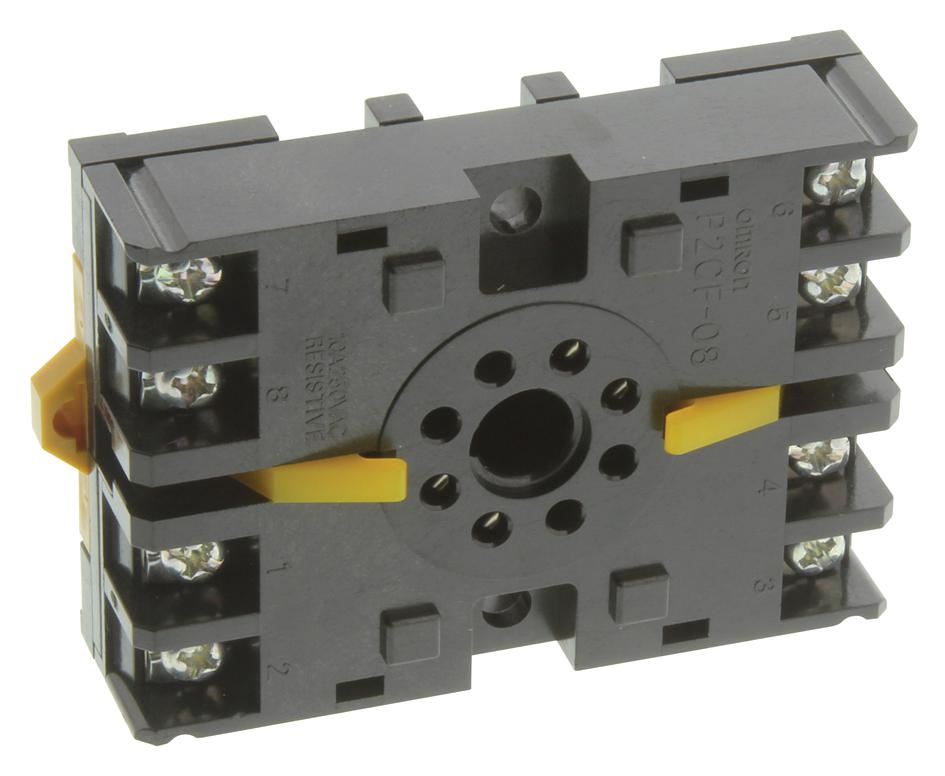 P2CF08 SOCKET, DIN RAIL OMRON