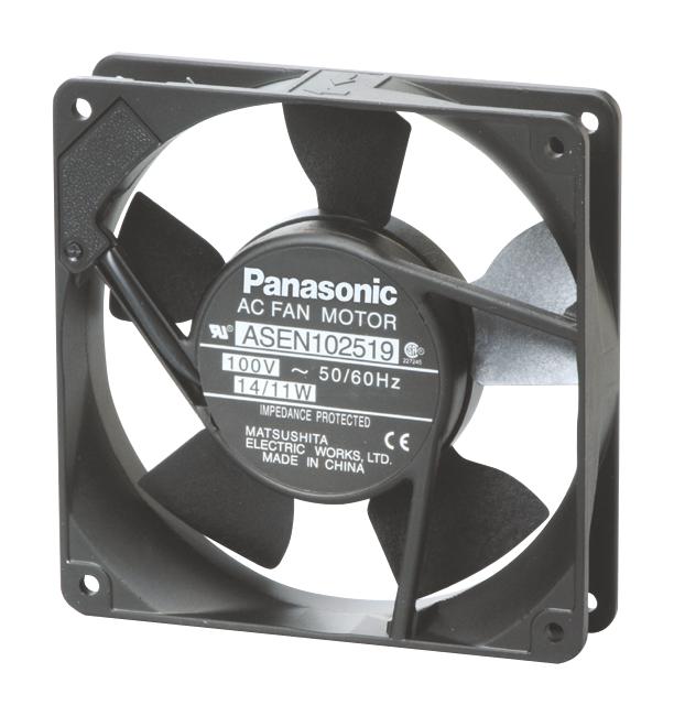 ASEN10211 AXIAL FAN, 120MM, 100V, 1.8M3/MIN, 34DBA PANASONIC