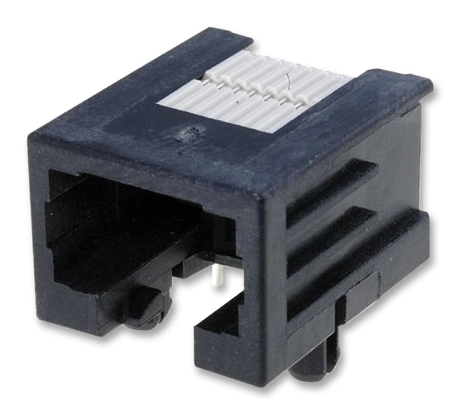 215877-1 JACK, MODULAR, W/O PANEL STOP, 8/8 AMP - TE CONNECTIVITY