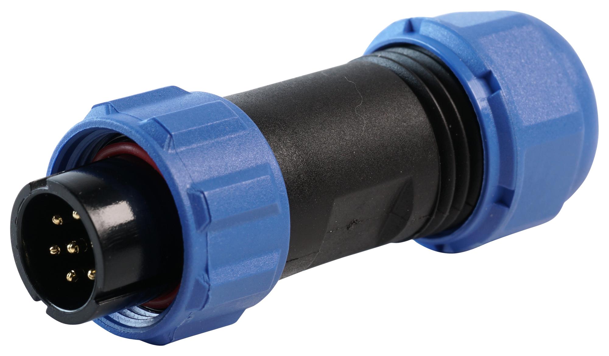 MP002512 CIRCULAR CONNECTOR, 5POS, PLUG, SOLDER MULTICOMP PRO