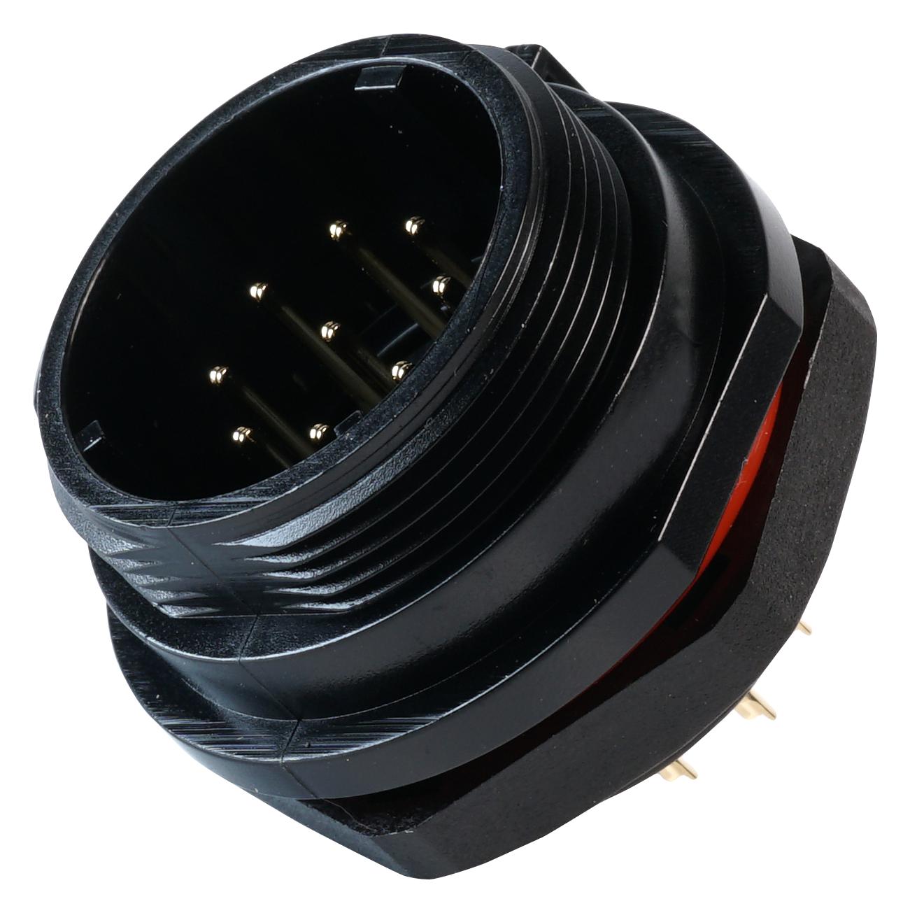 MP002606 CIRCULAR CONNECTOR, 9POS, RCPT, SOLDER MULTICOMP PRO