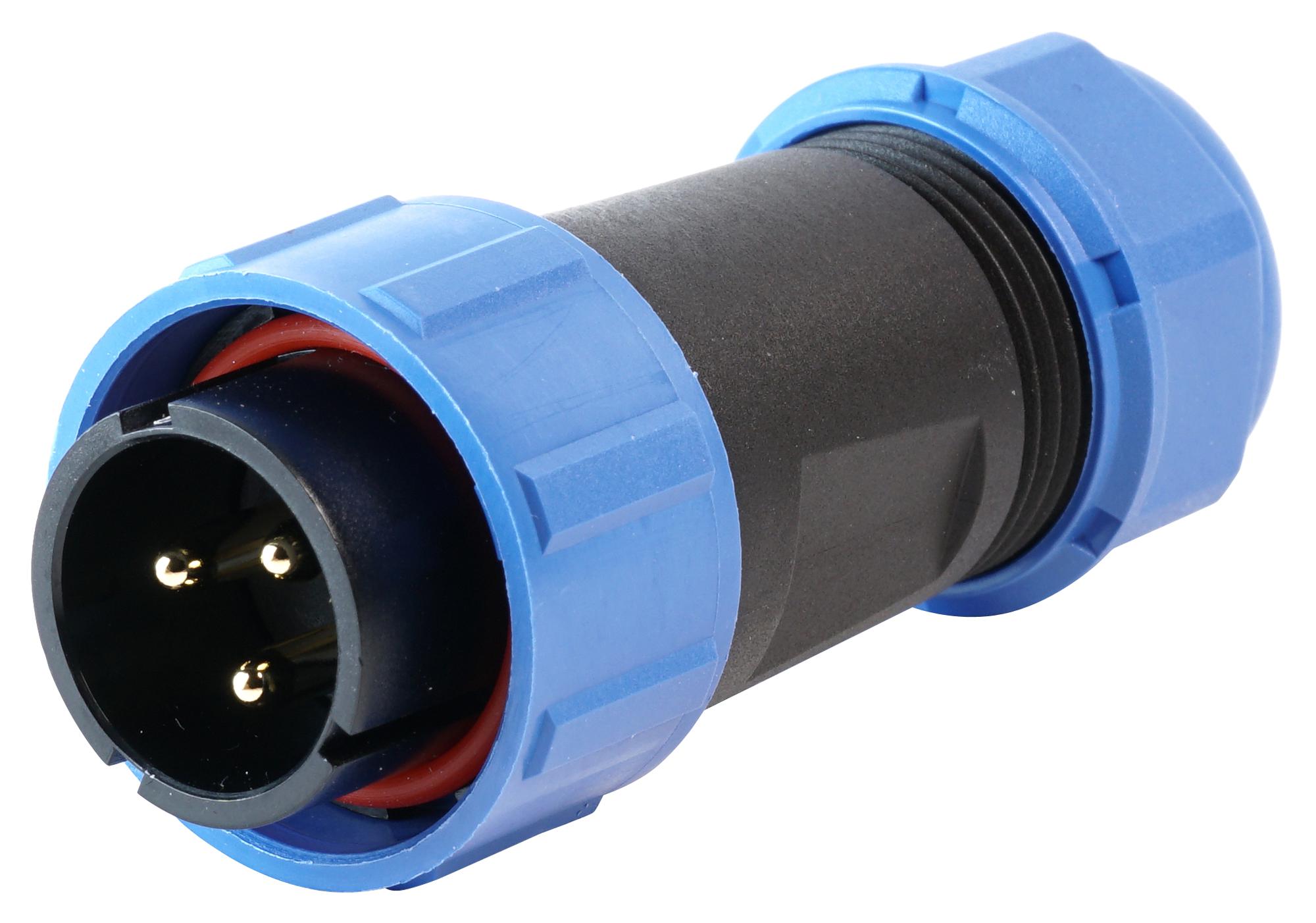 MP002659 CIRCULAR CONNECTOR, 3POS, PLUG, SOLDER MULTICOMP PRO