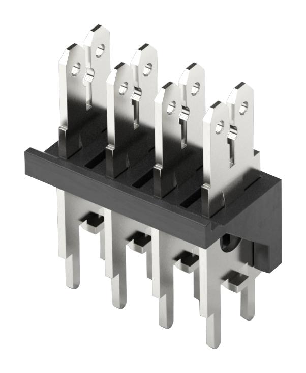638207222005 CONN, HEADER, STAMPED TAB, 5P, 5.08MM WURTH ELEKTRONIK