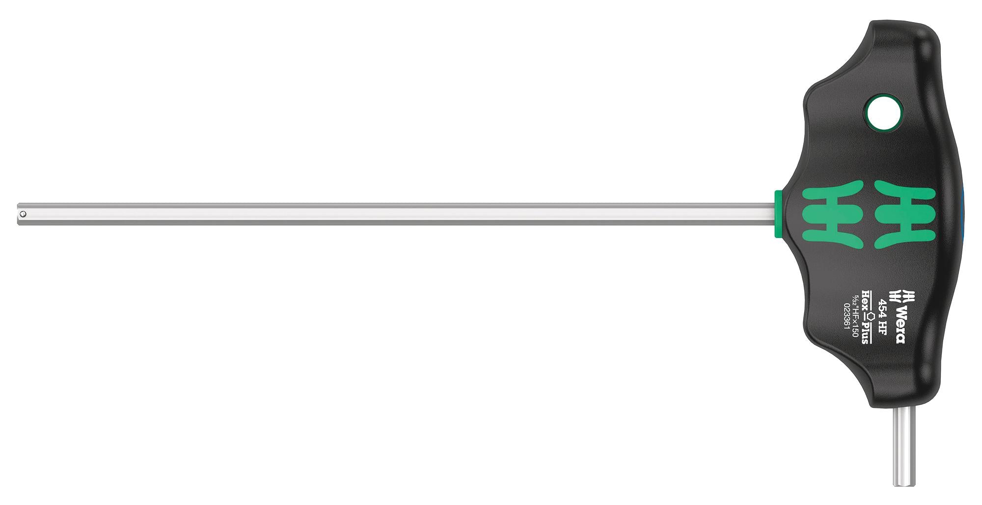 454 HEX-PLUS HF 5/32" X 150 MM T-HANDLE HEX SCREWDRIVER, 5/32", 188MM WERA