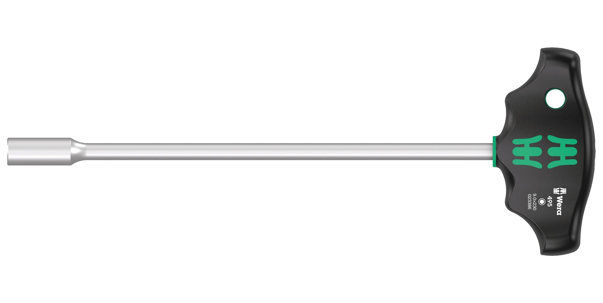 495   9 X 230 MM T-HANDLE SCREW DRIVER, 230MM, 9MM WERA
