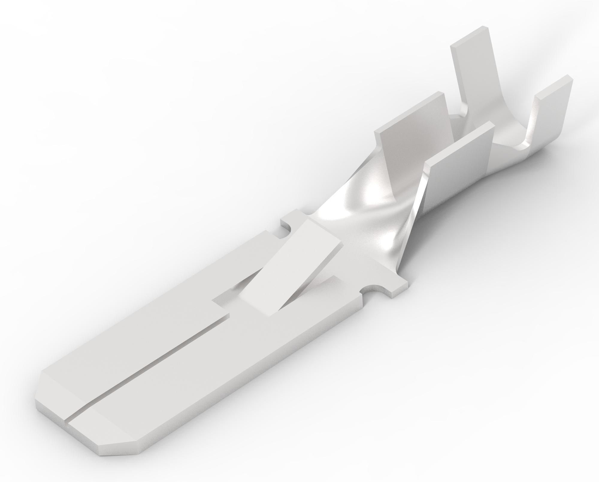 160451-3 MALE DISCONNECT, 6.35MM, 18-14AWG AMP - TE CONNECTIVITY