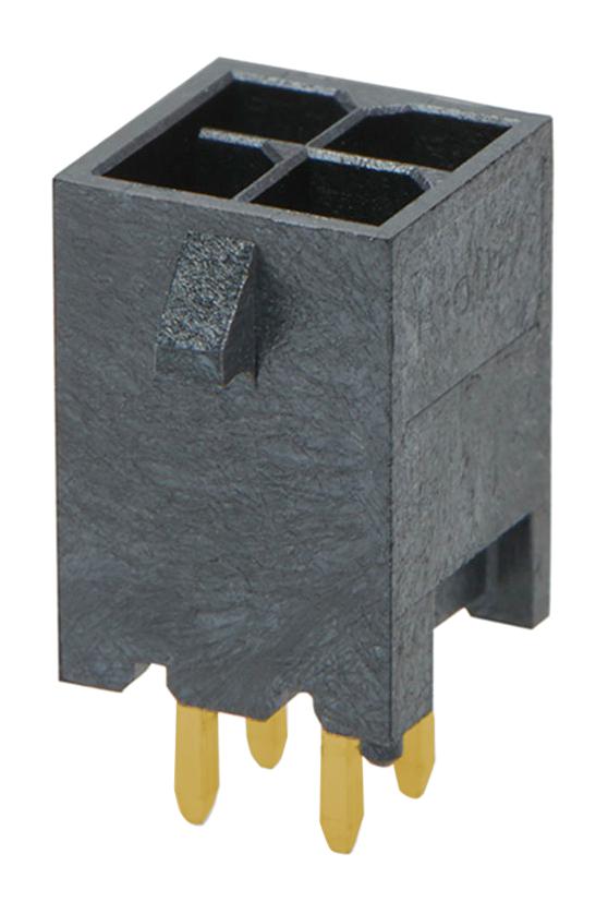 206832-0402 CONNECTOR, HEADER, 4POS, 2ROW, 3MM MOLEX