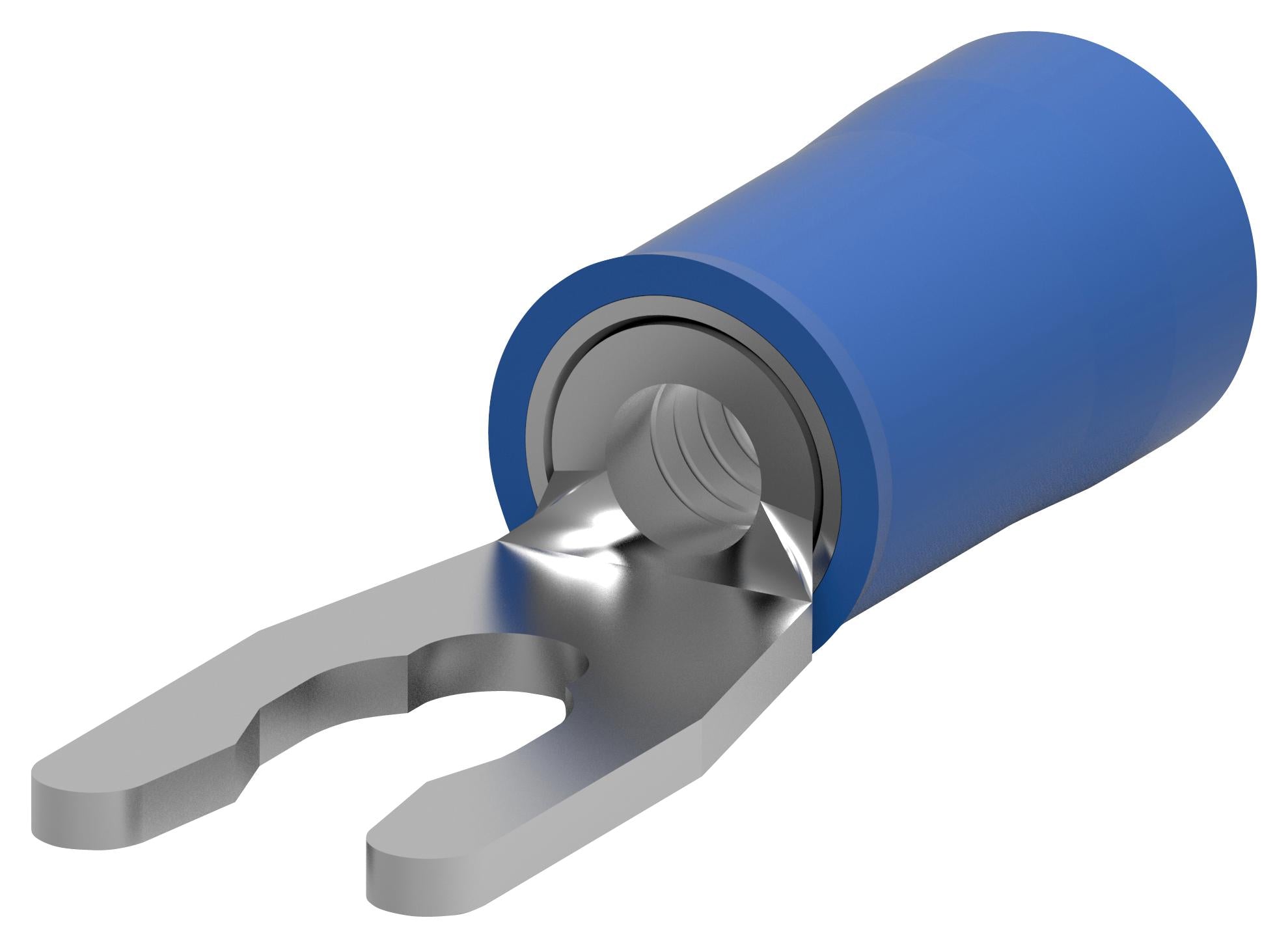 52935-2 SPADE TONGUE TERM, M3.5, #6, 14AWG, 2MM2 AMP - TE CONNECTIVITY