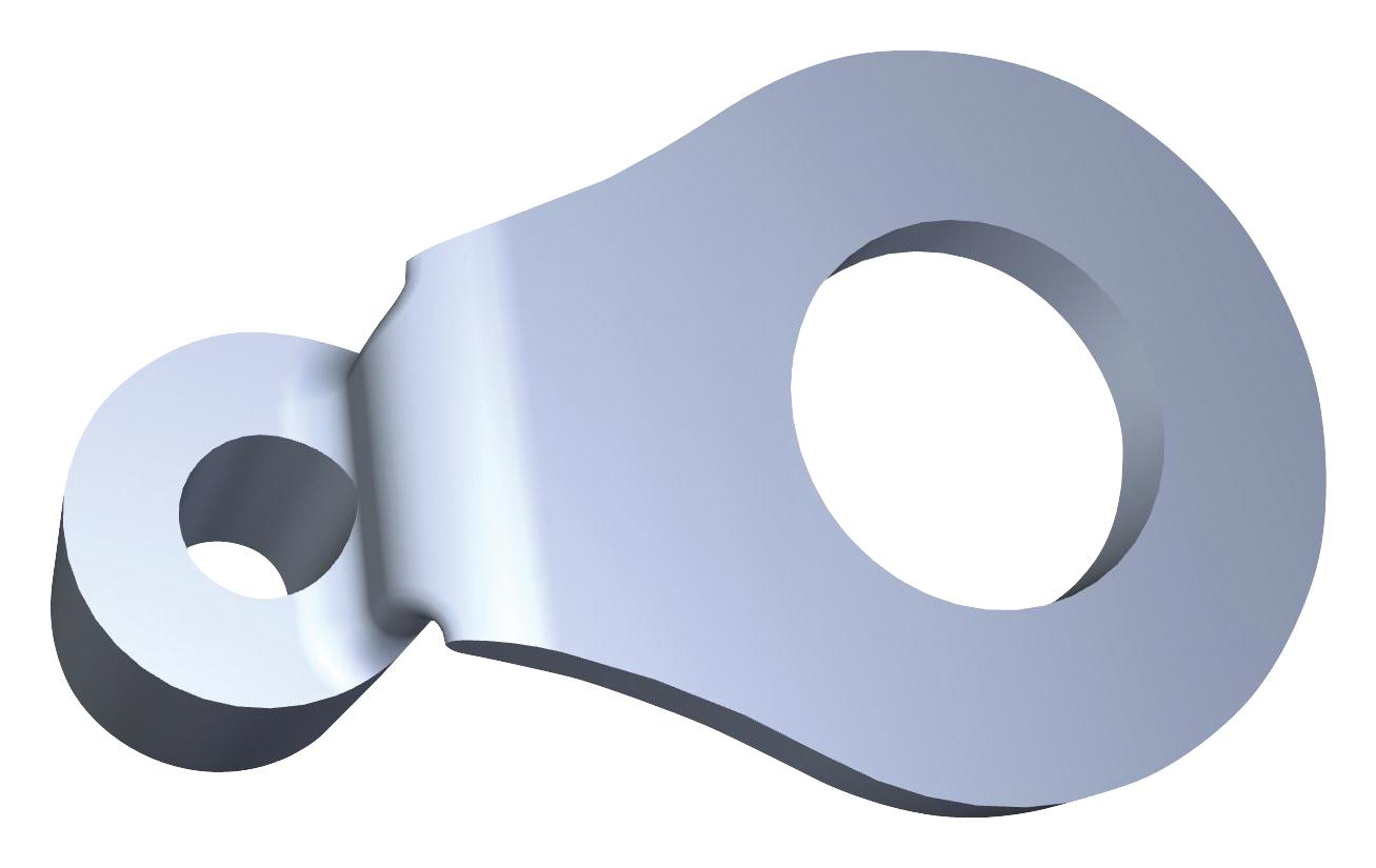 321262 TERMINAL, RING TONGUE, #6, 16AWG AMP - TE CONNECTIVITY