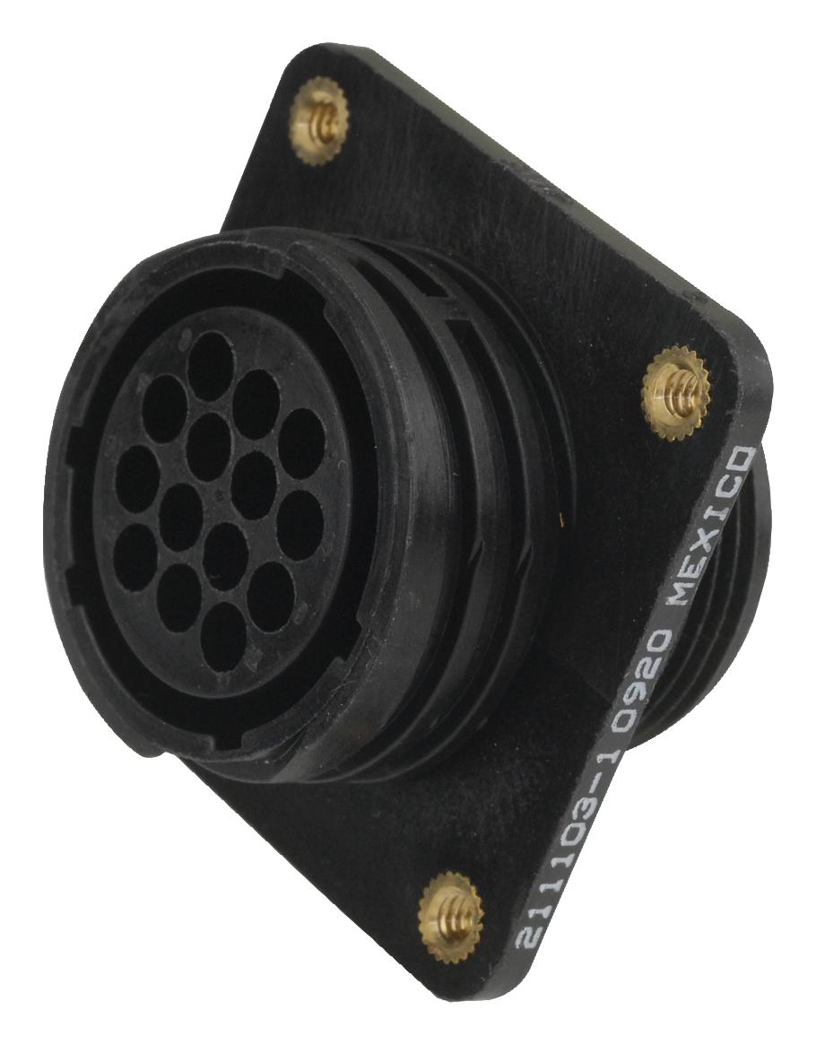 211102-1 CIRCULAR HOUSING, RECEPTACLE, SIZE 11 AMP - TE CONNECTIVITY