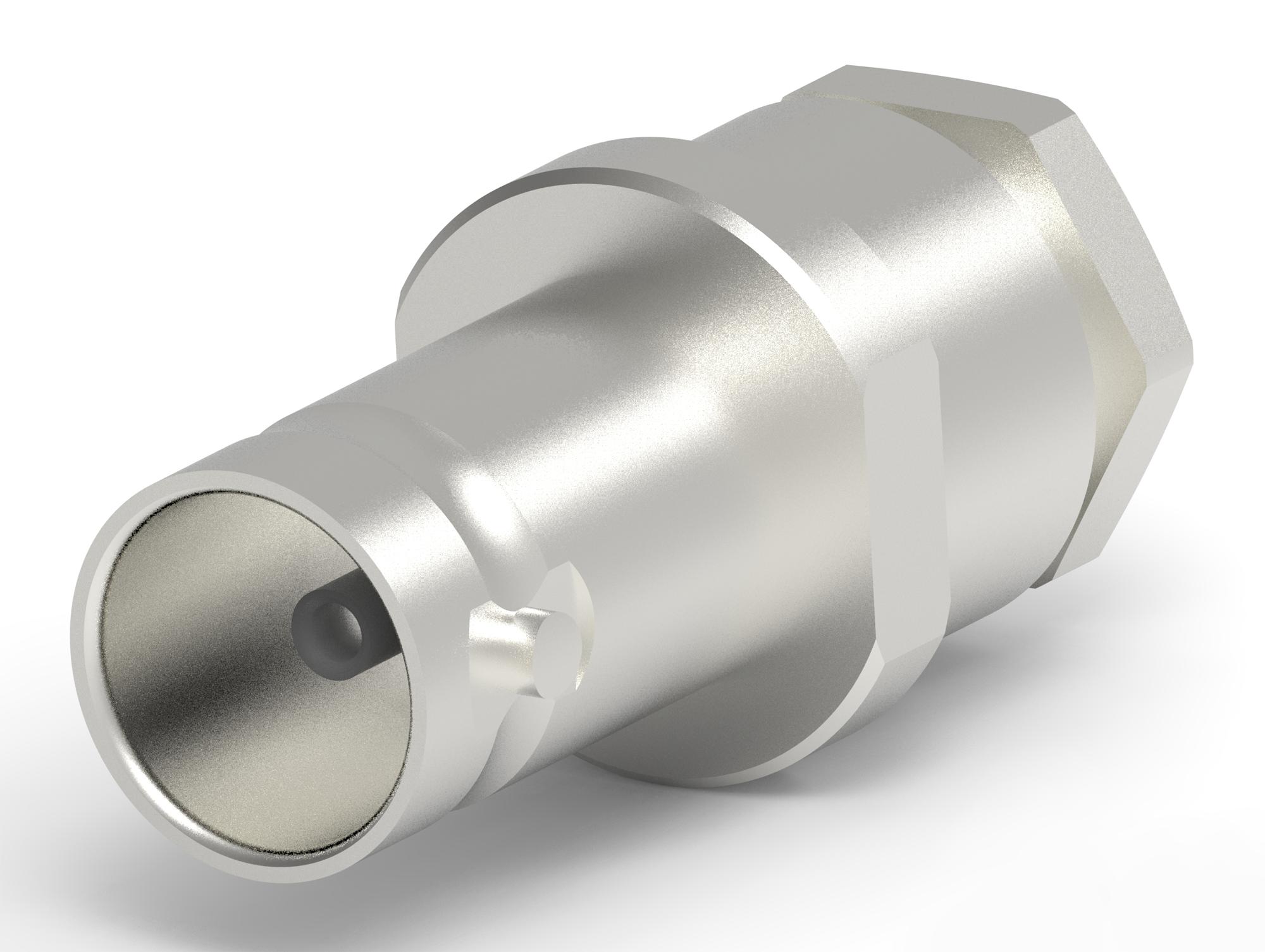 1-1337424-0 RF COAX CONN, BNC JACK, 75OHM, CABLE GREENPAR - TE CONNECTIVITY