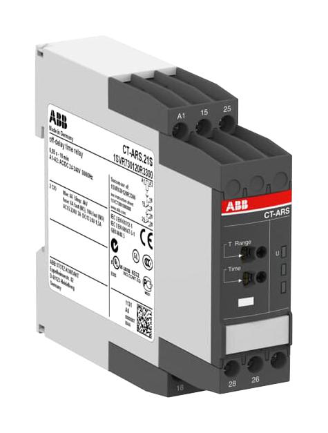 1SVR730120R3300 CT-ARS.21S TIMER TRUE OFF DELAY 2C/O ABB