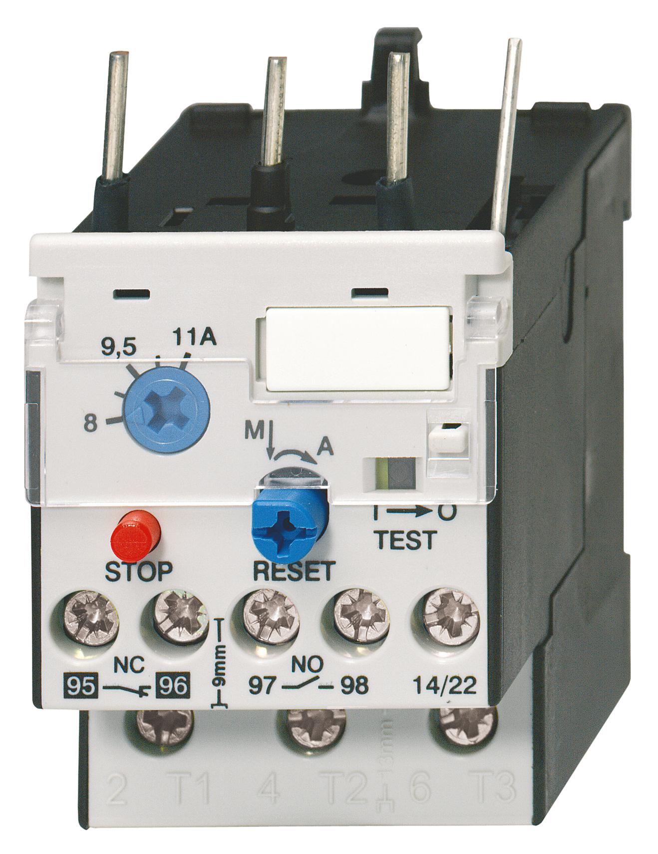 J7TKN-B-4 THERMAL OVERLOAD RELAY, 2.7A-4A, 690VAC OMRON