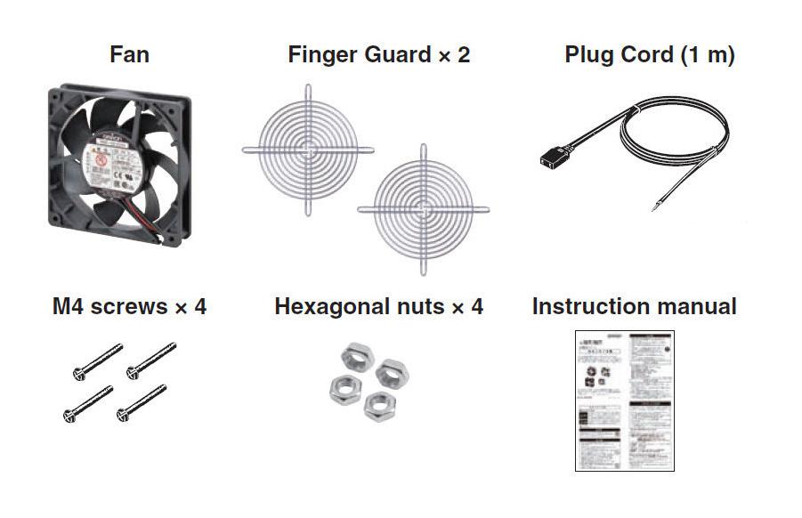 R89F-MS0938LP-S2 AXIAL FAN, AC, 1.18M3/MIN, 3W, 33DB OMRON